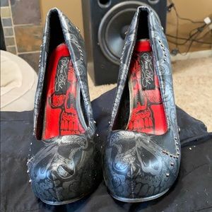 Iron Fist Sugar Skull heels